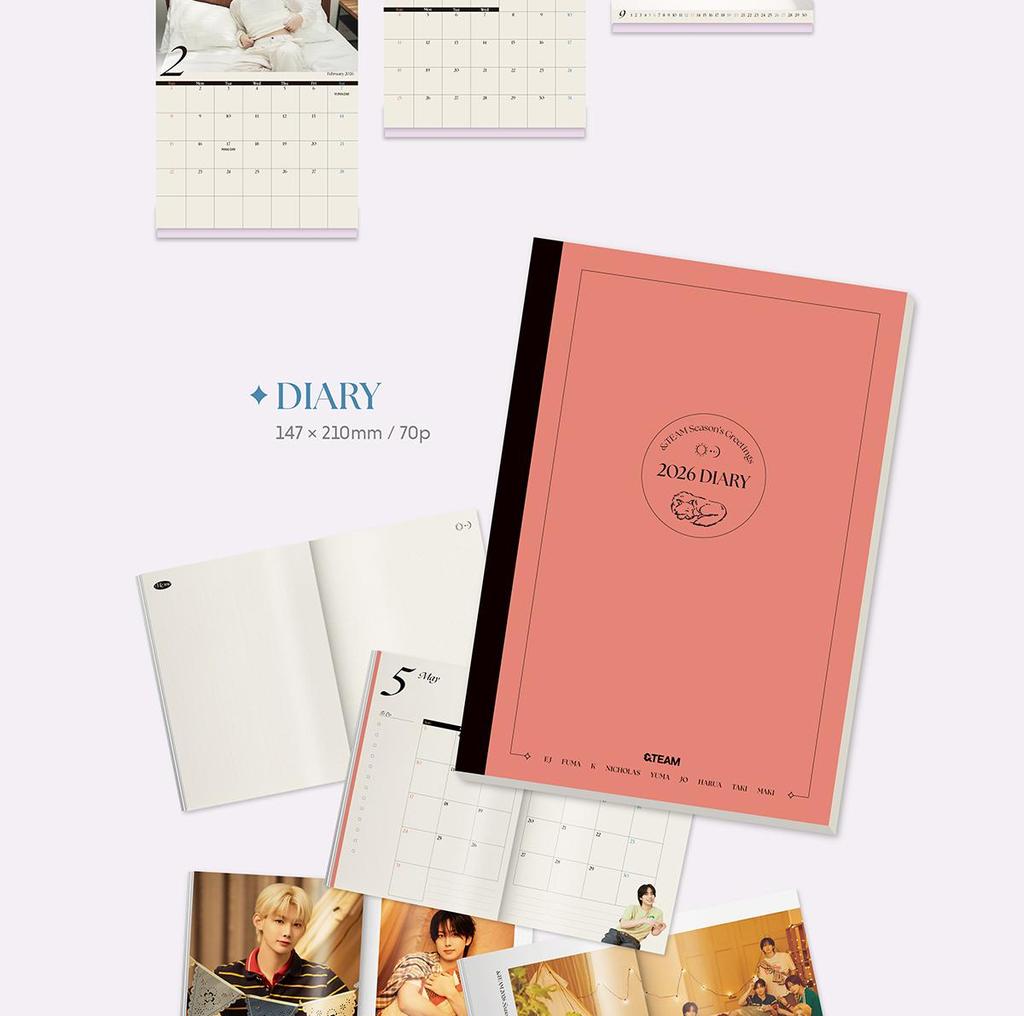 [POB] &TEAM [In a DayDream] 2026 SEASON'S GREETINGS