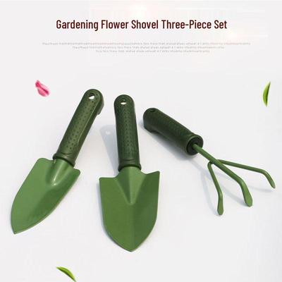 Gartenwerkzeug-Set: Mini Schaufel, Harke und Spaten zum Pflanzen von Blumen und Sukkulenten