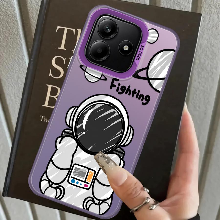 Anime Astronaut Case for Xiaomi Redmi A5 12C A1 A2 Plus 13C Note 9 10 10C 14C 9C 9T K60 Back Phone Cover