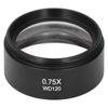 Mikroskopobjektiv 0,75X 120mm Barlow Okular M48 Gränssnitt Tillbehör för Ersättning