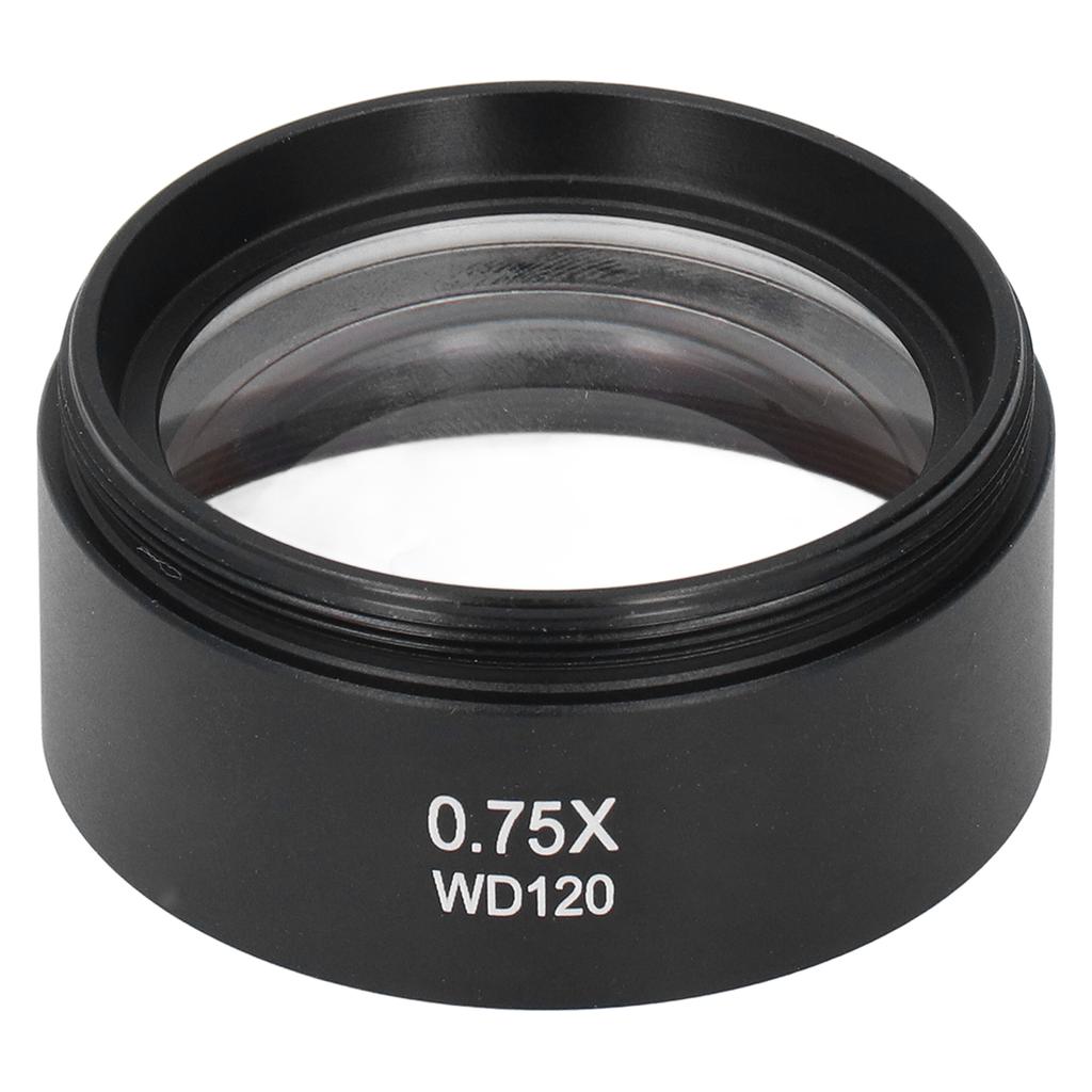 Mikroskopobjektiv 0,75X 120mm Barlow Okular M48 Gränssnitt Tillbehör för Ersättning