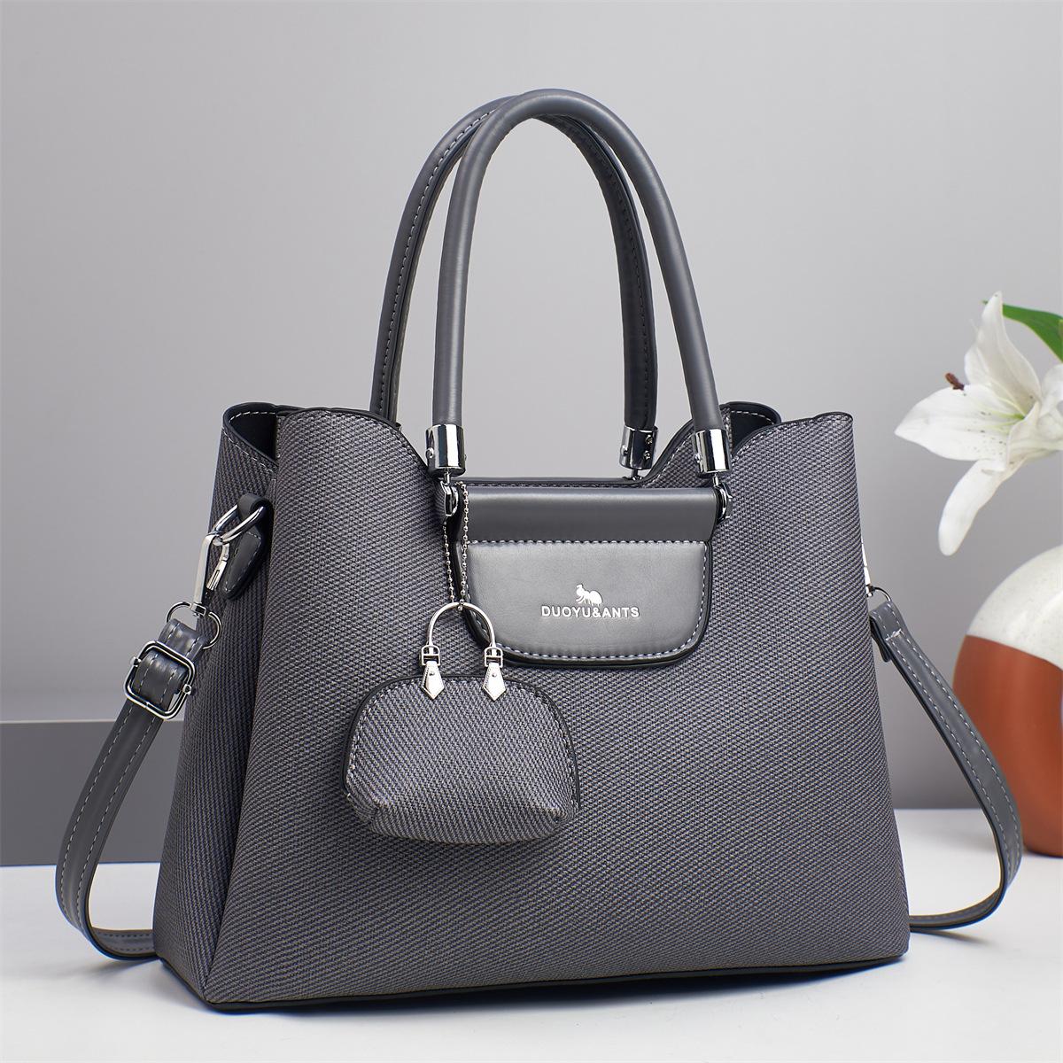 Новая холщовая сумка Macaron для матери и ребенка, модная сумка через плечо, темпераментная сумка через плечо, модная сумка большой емкости .