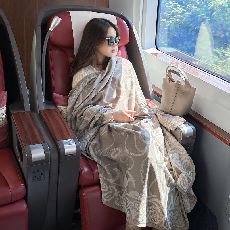 

Aviation Autumn-Winter Blanket: Cozy Office, Sofa & Travel Shawl-Scarf