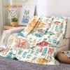 Retro Antike Seekarte Kraft Weltkarte Kompass Weiche Decke, Weiche Überwurfdecke für Zuhause Schlafzimmer Bett Sofa Abdeckung Kind