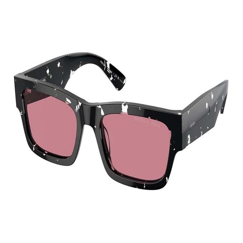 Prada Two-tone design Acetate Square Sunglasses