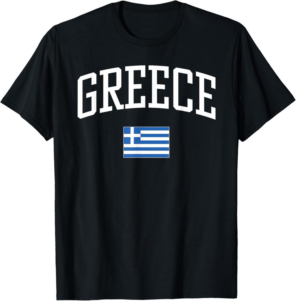 Vintage Flag of Greece Love Your Country T-Shirt