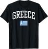 Vintage Flag of Greece Love Your Country T-Shirt