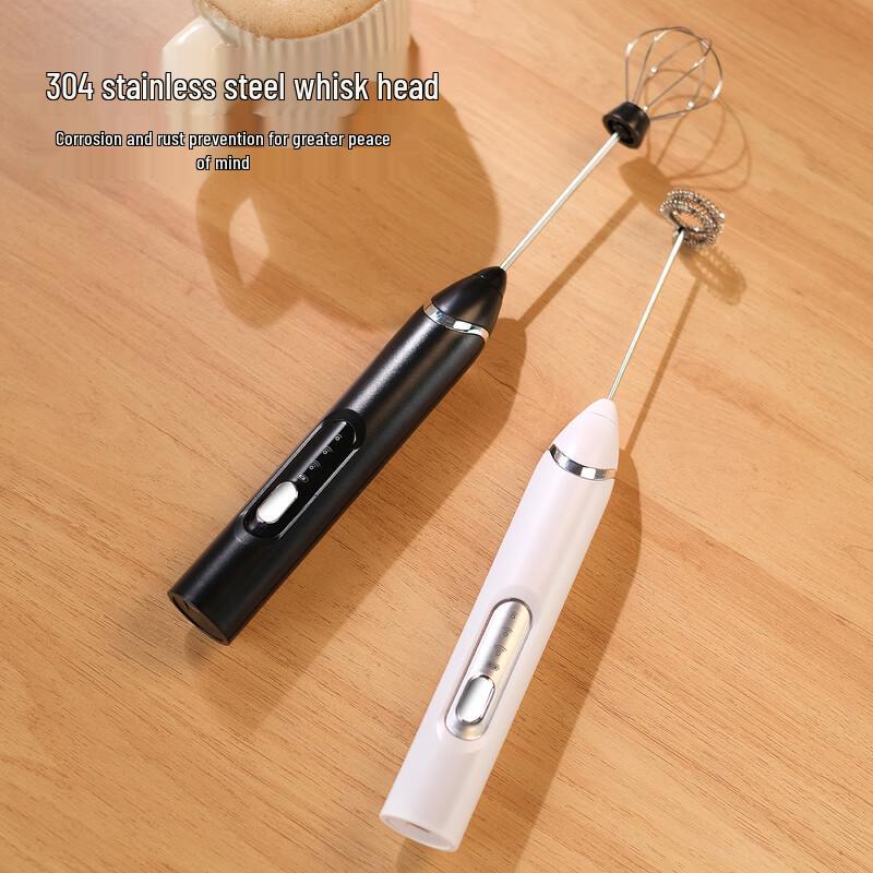 LISM Double-Head Portable Electric Milk Frother