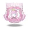 LittleForBig Adult Nonwoven Cute Disappearing Flower High Velcro 2 Large Diapers, 2-Pack, "Pinky Miki" Design, Print, Thick, Absorbency, Closure,