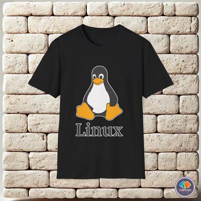 Linux Tux Logo Unisex T-Shirt