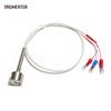 SNDHEATER Magnetic Adsorption Type K Thermocouple PT100 1M 2M 3M Wire Stainless Steel Hammer Temperature Test Probe with Plug