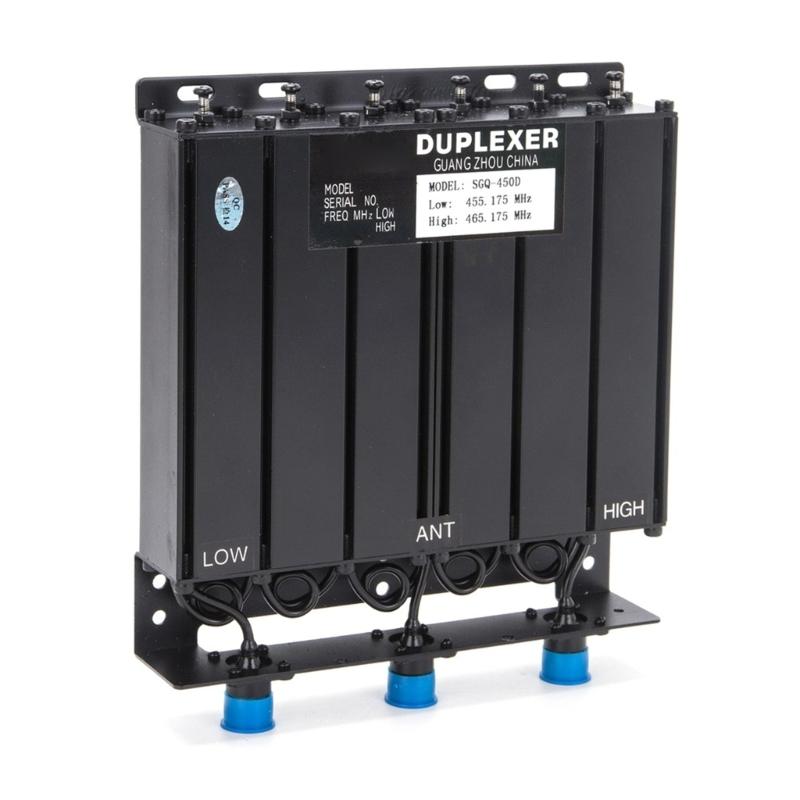 

50W Radio UHF400-470MHz Portable Duplexer Bandwidth ±200KHz Customizable Frequency Relays Station 1