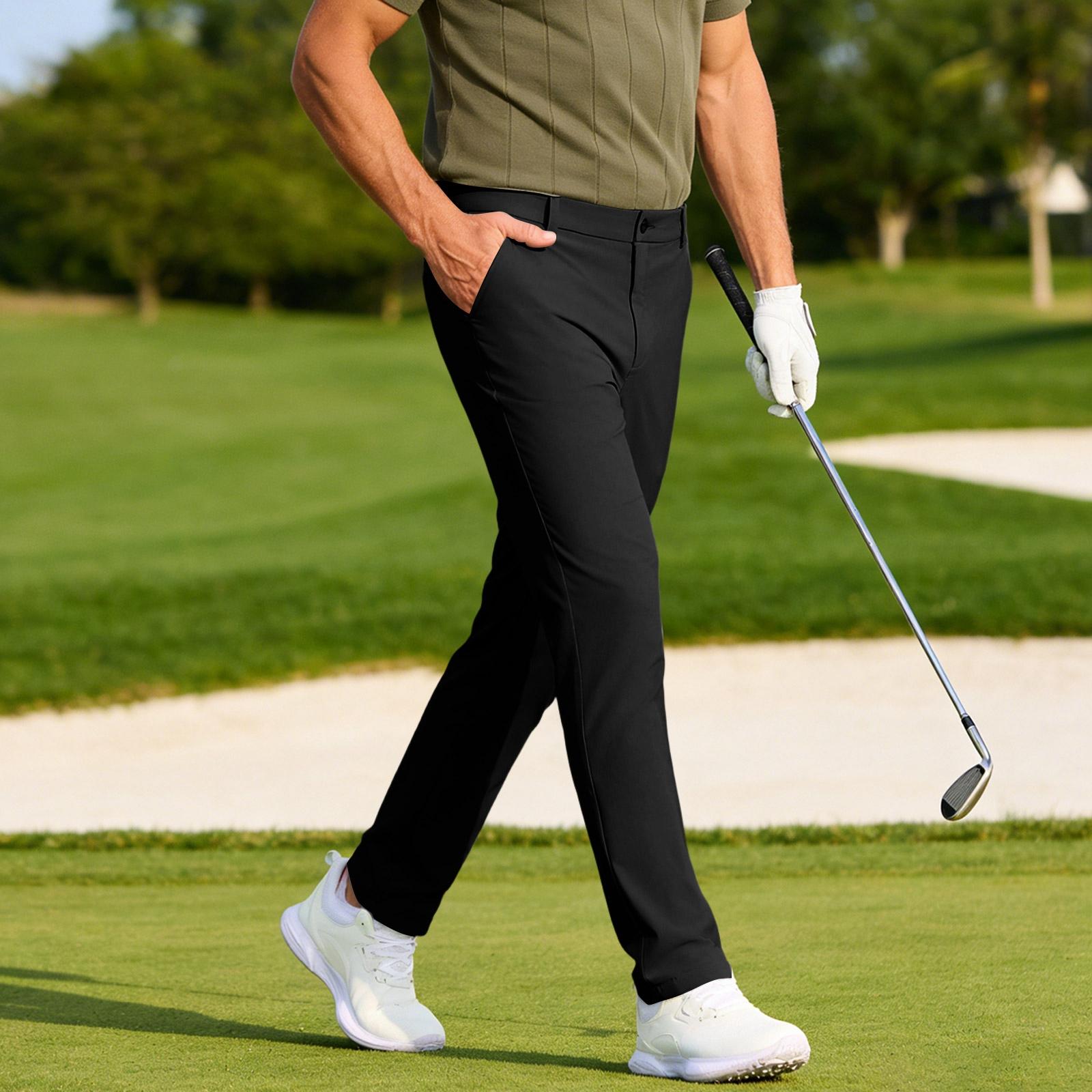 Men s Outdoor Golf Pants, Outdoor Hiking Pants, Breathable Men s Casual Pants, Sports Pants L