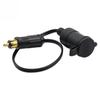 DC 12V 24V EU Plug for BMW DIN Hella Motorcycle Charger Socket Outlet Convert To Car Socket Adapter Power Lead Cable