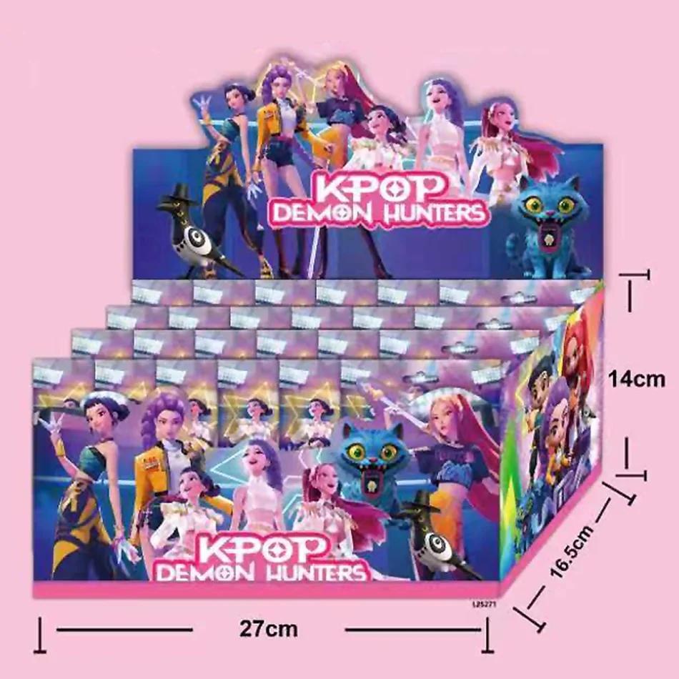 12 Stück Blindbox Kpop Dem on Hunter Kawaii Girlgroup Sammelfiguren Plüschtasche Spielzeug Rumi Mira Zoey Jinu 2-4,5 Zoll für Party
