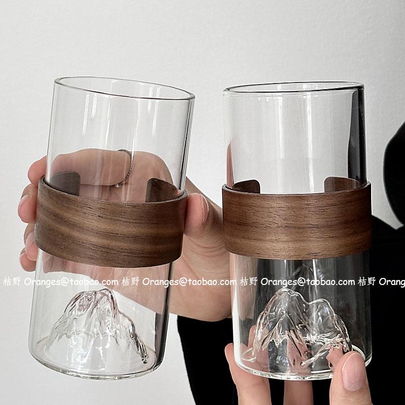 Mount Fuji Anti-Scald High Temp Resistant Japanese Coffee Cup