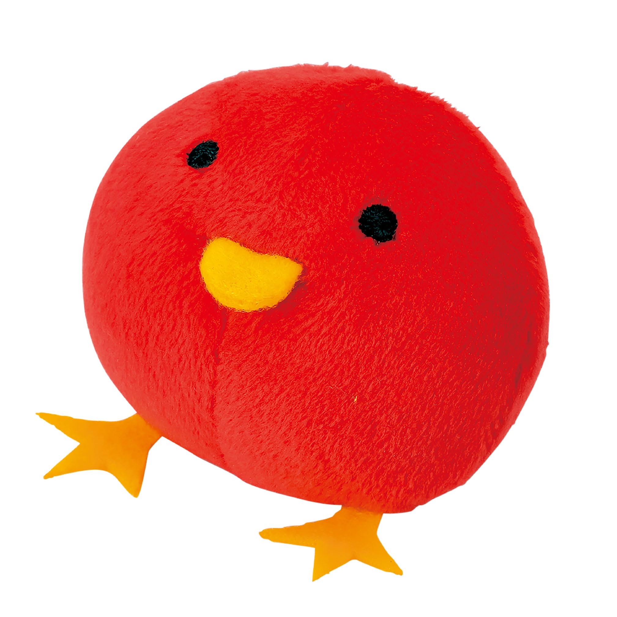 

Livheart Relaxing Mochi Red Cute Stress Item, Palm-Shaped Chick, (Approx. 5cm), Reliever, 61041-22