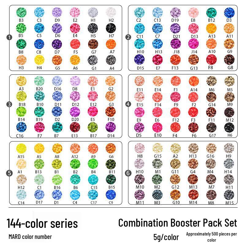 Haus 294 Color Fusion Perler Perlen Nachfüllset - 221 Spezialfarben DIY-Materialien