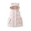 Kids' Hooded Vest: Cute Ears Sleeveless Autumn/Winter Jacket for Boys & Girls