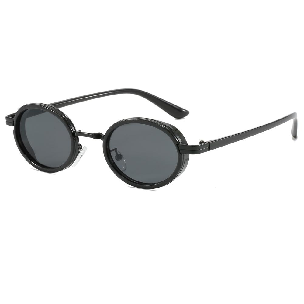 Superhot Eyewear 11218 Fashion 2024 Women Retro Vintage Small Oval Tinted Shades Sunglasses