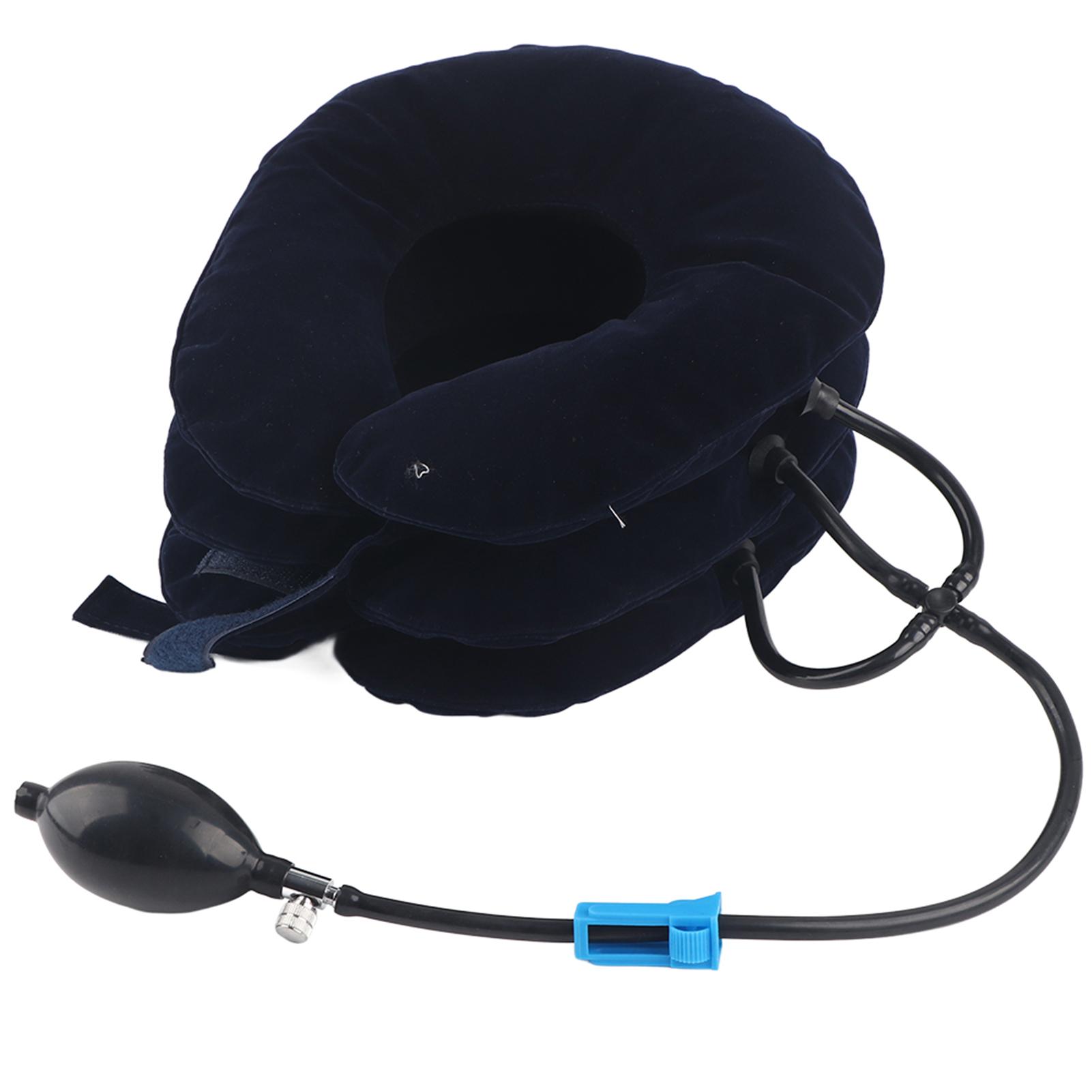 

Надувной шейный воротник, дышащие домашние устройства для растяжки шеи, бандаж для поддержки тяги