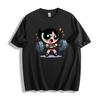 Powerpuff Girls Buttercup Weightlifting T-Shirt Mens Womens Tees Top
