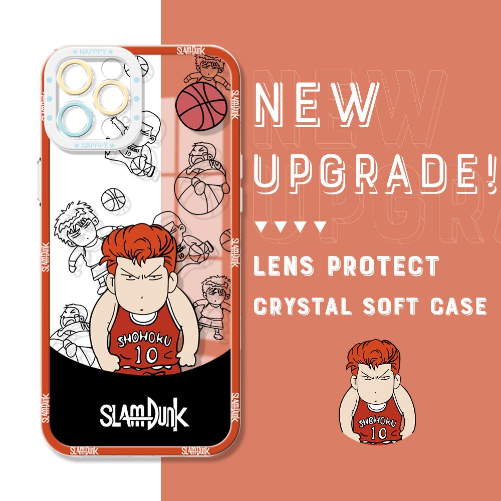 Nárazuvzdorný kreslený vzor měkké pouzdro na telefon Full Cover Camera Transparentní ochranné pouzdro pro Huawei Honor iPhone Samsung Xiaomi Redmi OPPO Realme Vivo