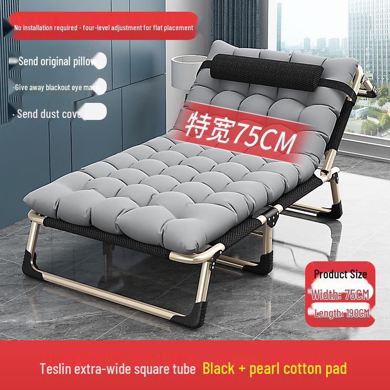 Collapsible Recliner Bed: Perfect for Home, Office Naps, Camping, and More.