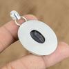 Natural Botswana Agate Gemstone Pendant 925 Sterling Silver Jewelry For Women