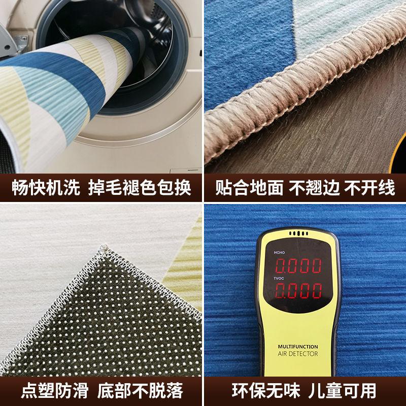 Modern Plant Pattern Large Rugs for Living Room Flower Design Room Decor Soft Bedroom Carpet Entrance Door Mat Machine Washable