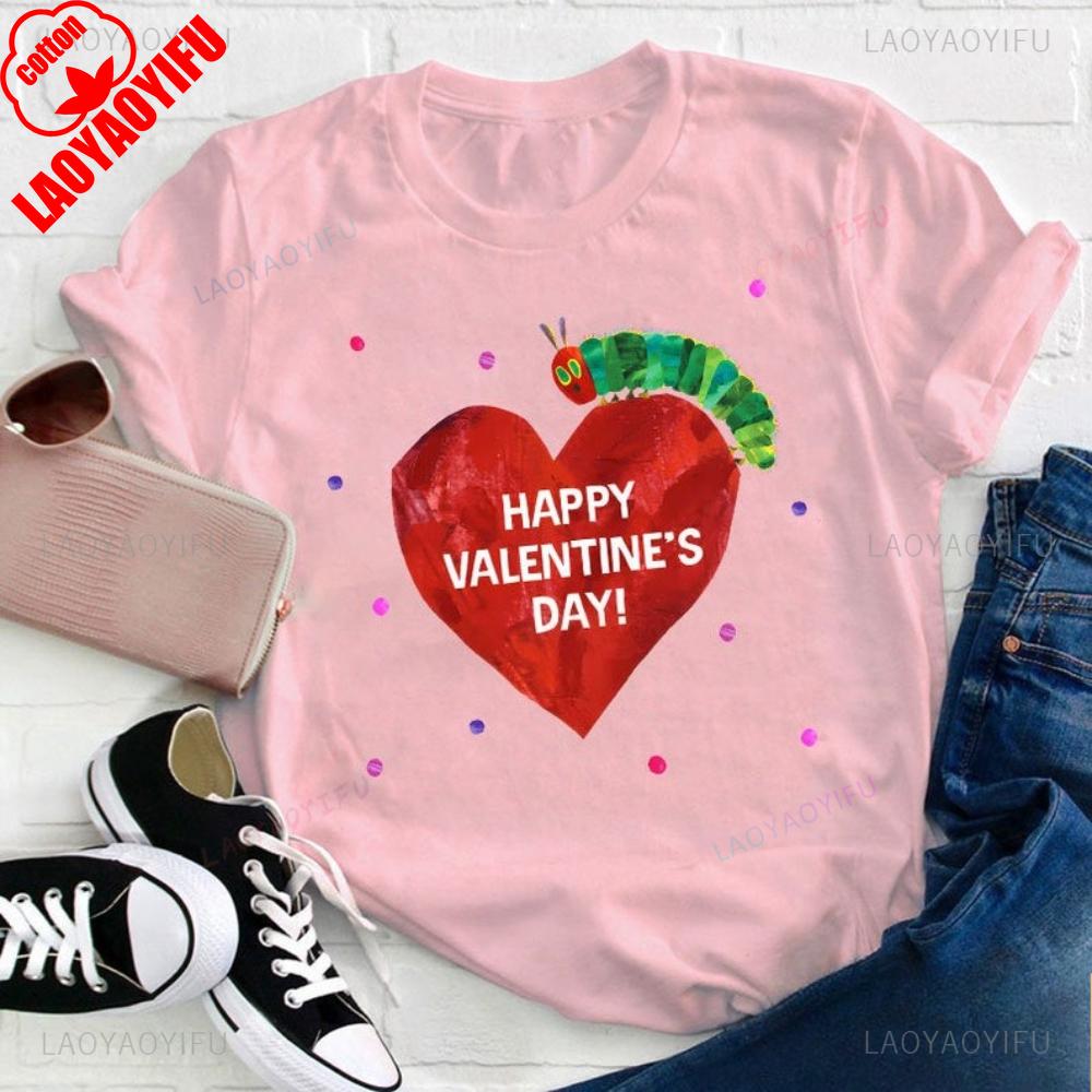 The Very Hungry Caterpillar Cute Teacher Back To School Rainbow Graphic T Shirt Unisex Unisex High Quality Cotton TShirt Streetwear S