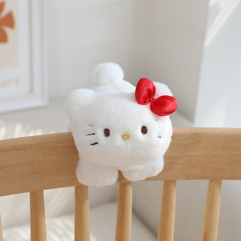 Cute Giant Panda Doll Snap Ring Bracelet Toy Plush Doll Hug Wrist Chengdu Base Souvenir