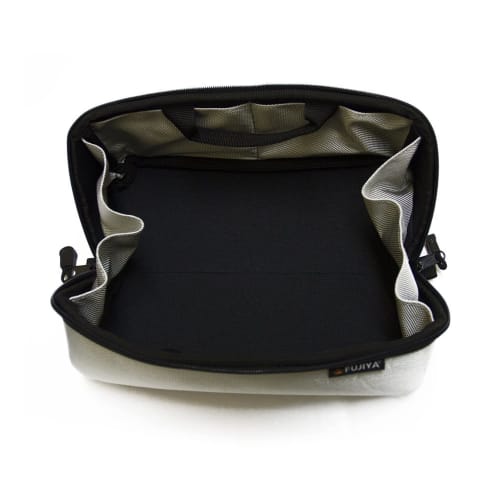 Fujiya Hippo Case (Fabric Tool Case), 2L Size, Ice Gray, FTC2-2LIG