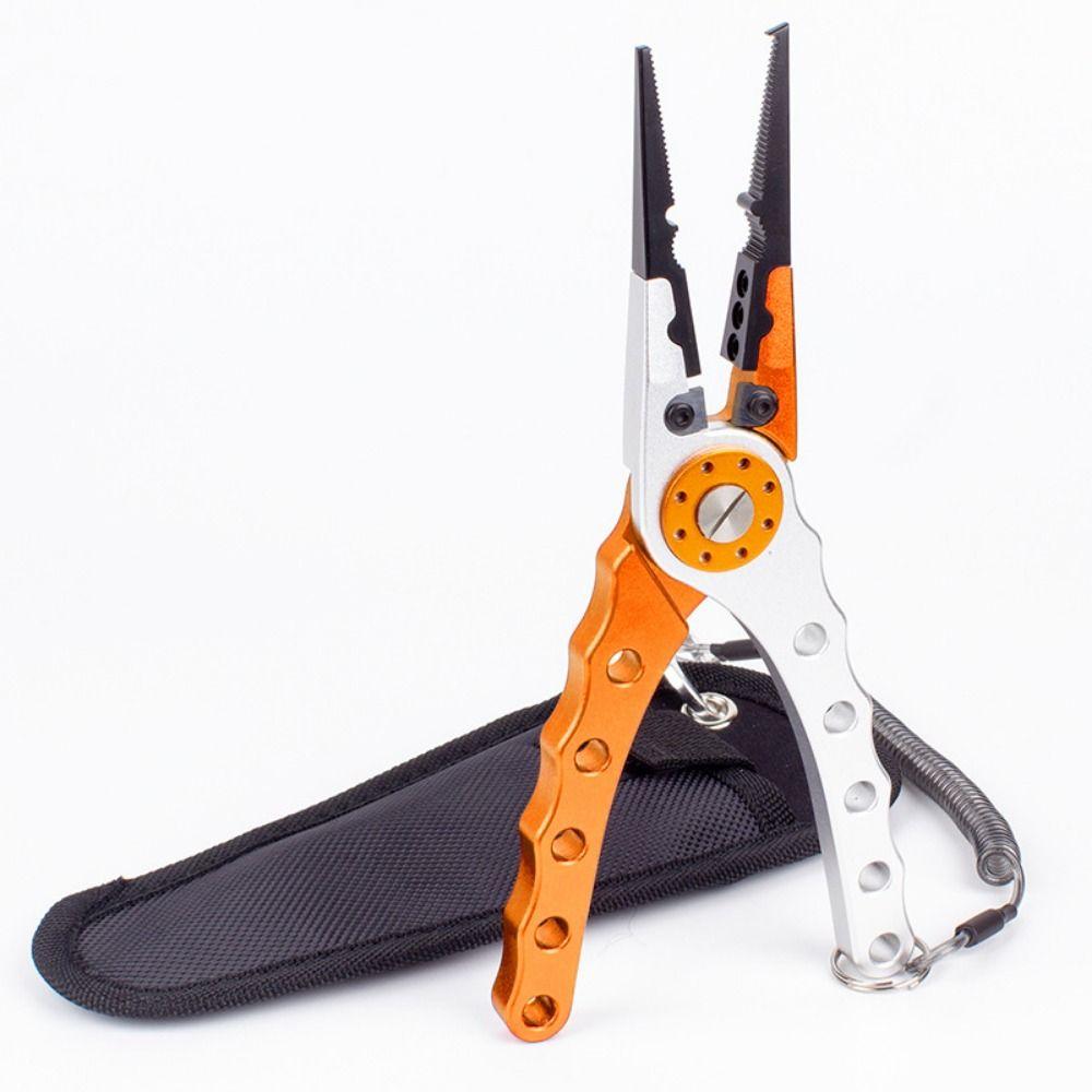 Aluminum Zinc Zinc Alloy Fishing Pliers Anti Slip Line Cutting Pliers Hook Remover Pliers  Outdoor Fishing