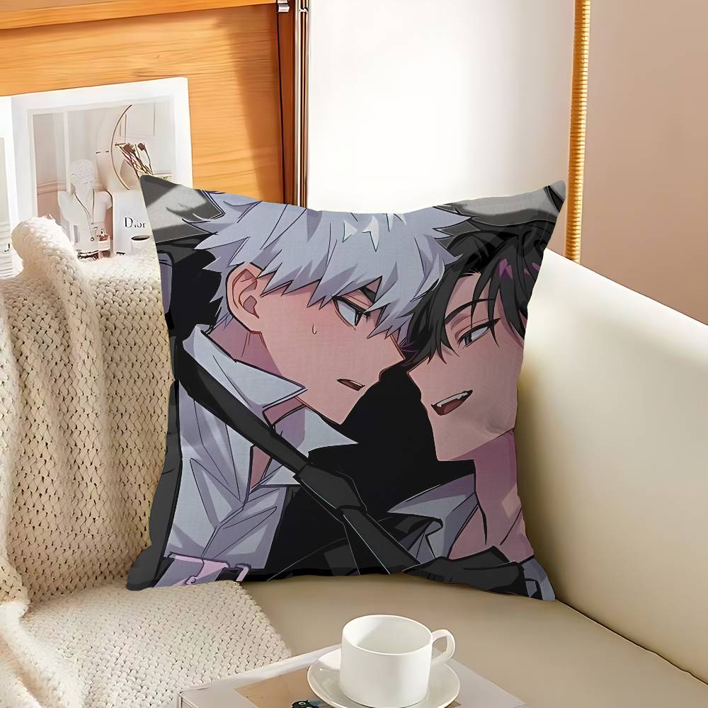 Link CClick Anime Maple Design Cushion Cover Happy Autumn Harvest decor Holiday Decorati Pillow Cover