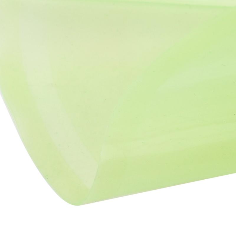 Round Green Transparent Silicone Refrigerator Plastic Wrap Cover Microwave Fresh Keeping Bowl Cover