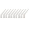 Versatile Caulking Nozzles Standard Fit Plastic Caulk Nozzles  Tile Floor Sealing