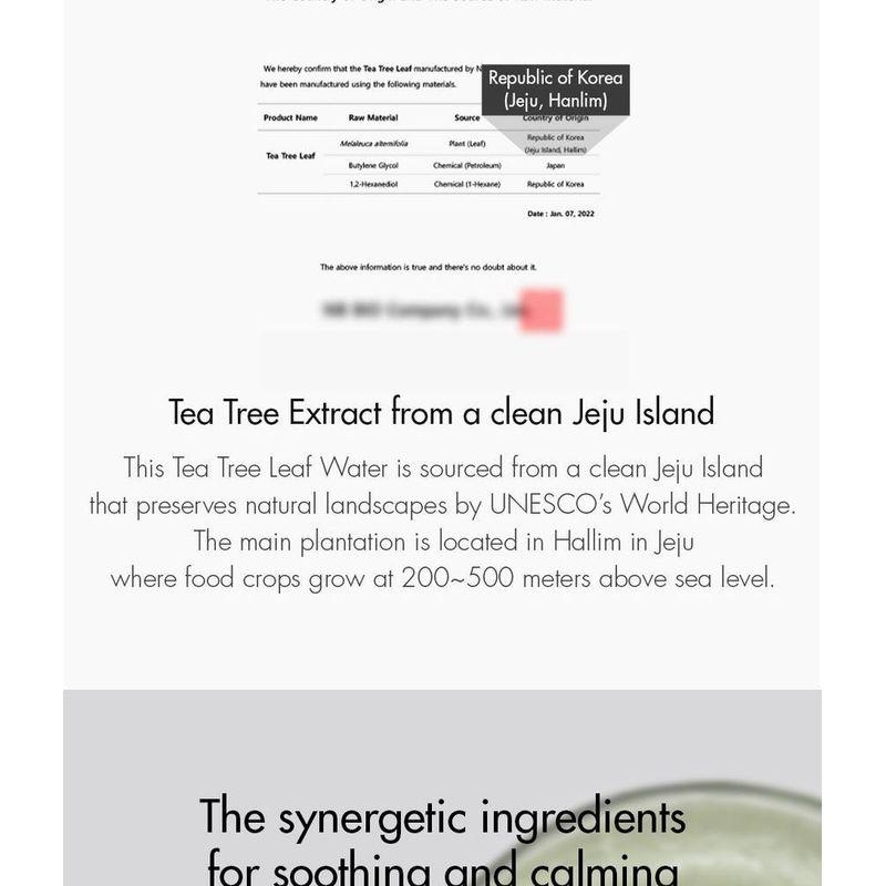 Dr. Ceuracle - Tea Tree Purifine Green Up Sun