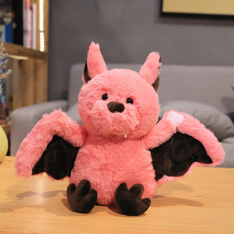 Cartoon Bat Plush Toy Cute Long Hair Bat Doll