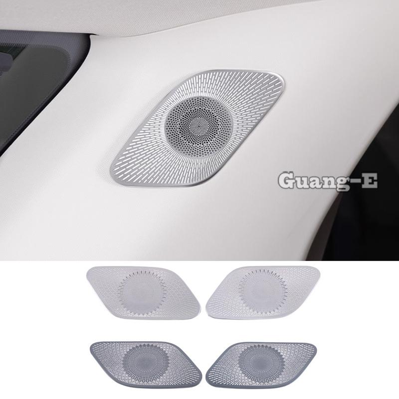 For Kia Carnival Sedona KA4    2024 Steel Car Rear Trunk Speaker Horn Cover Frame Decoration Trim Inner Accessories