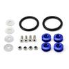 Blue JDM Quick Release Fasteners For Car Bumpers Trunk Fender Hatch Lids Kit