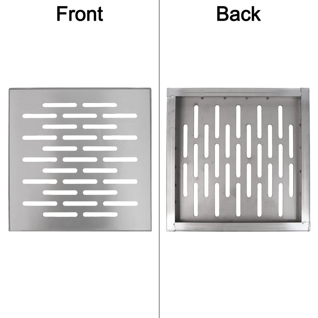 Capac de scurgere antiderapant din oțel inoxidabil cu design îmbunătățit pentru drenaj