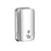 Wall-Mounted 304 Stainless Steel Soap & Sanitizer Dispenser for Bathroom, Kitchen, Hotel, Guest House, and Restaurant.