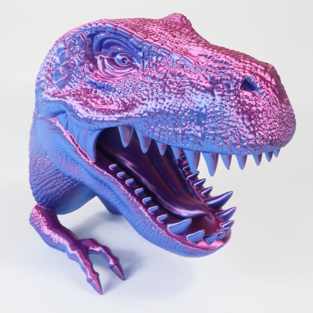 3D printed Tyrannosaurus rex dinosaur avatar multifunctional ornament suitable for desktop decoration and office display
