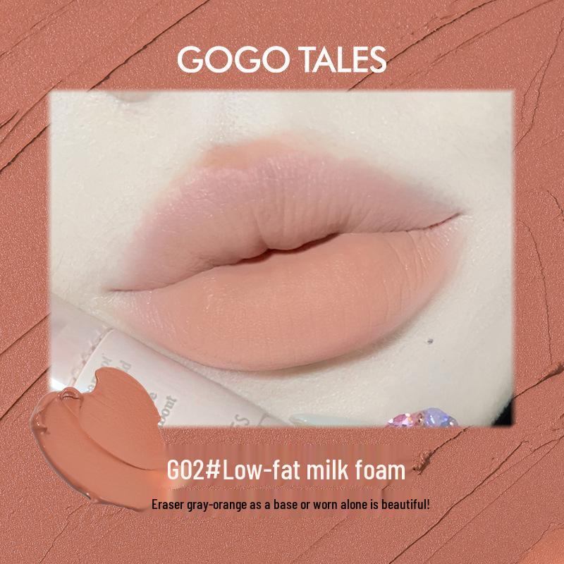 

Go-Go Tales Pick-Up Collection Nude Series Lipstick - Bean Paste Matte GT464