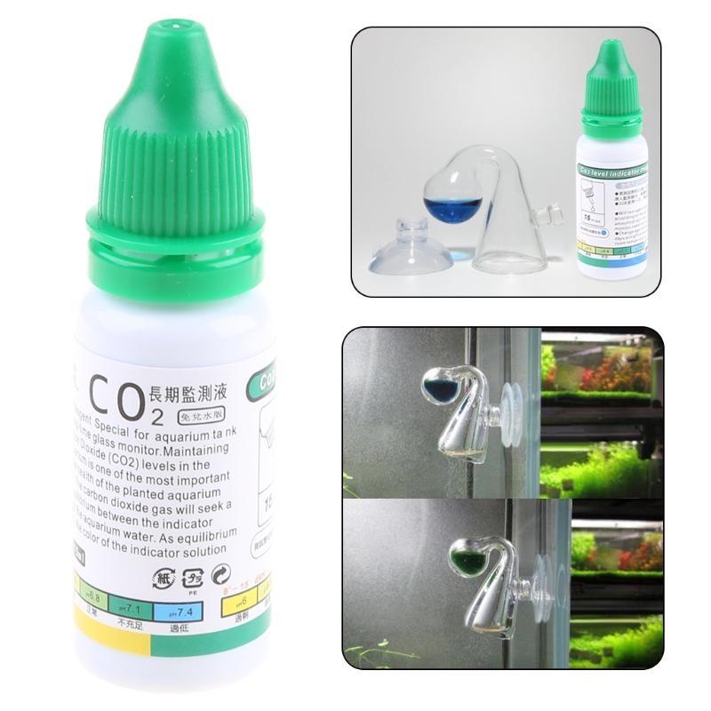 CO2 Solution 0.5Oz Reagent Solution for Planted Aquariums Easy To Use