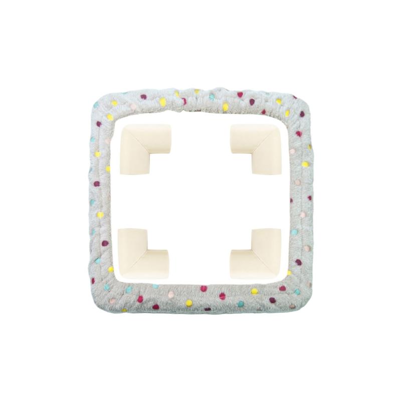 

Gripper Strips Frame Cover Rugs Hooking Frame Cover for DIY Quilting 25/40cm 25CM легкие хаки
