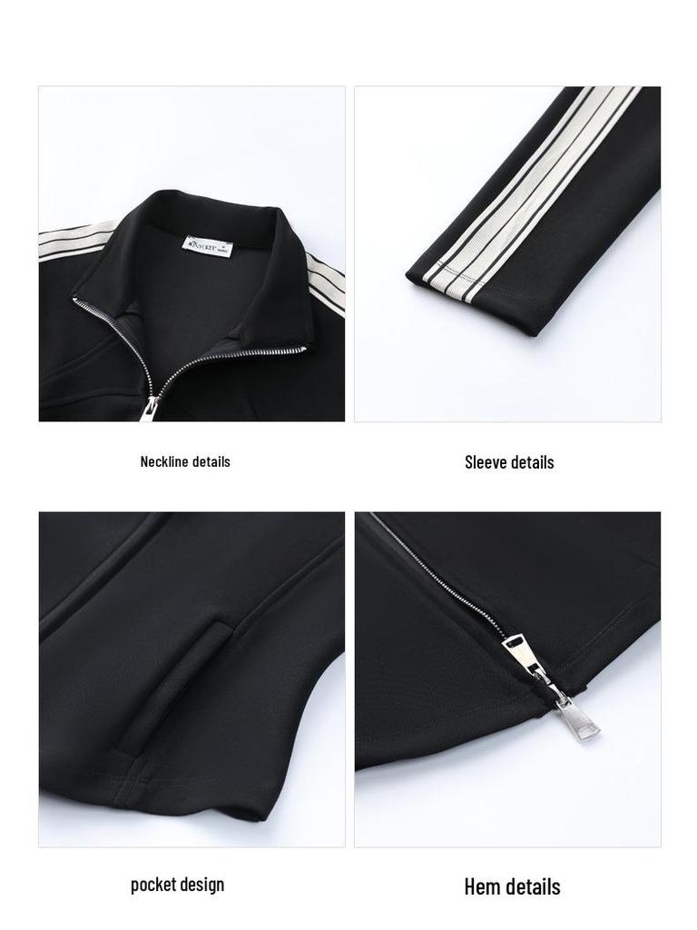 2025 Frühling Übergröße Slim Fit Sportlich Lässig Zweiteiliges Damen Sweatshirt und Hosen Set