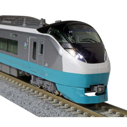 KATO N Gauge E657 Series and E653 Series Revival Color Green 10-Car Set 10-1878 Model Train