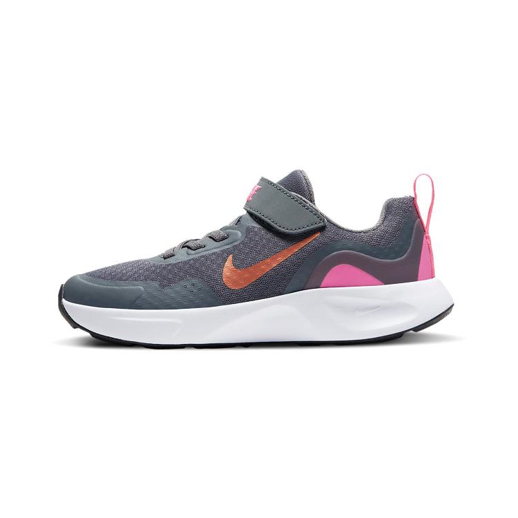 Nike Wearallday Low top Kids  Running Shoes Gray Pink Children Aged 3 7 Years Old CJ3817-006 28